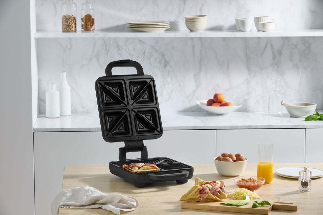 Sunbeam Turbo Crunch Slice Toastie Maker GRM4100SS