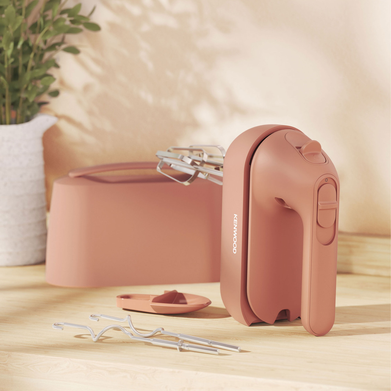 Kenwood QuickMix Go Hand Mixer Red Powerful Portable Mixing