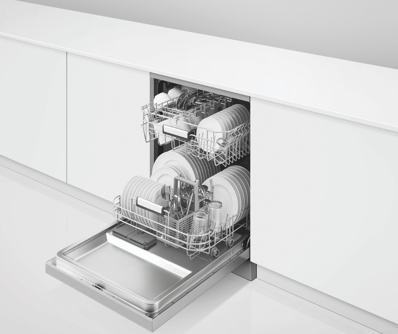 Fisher & Paykel 15Place Setting Freestanding Dishwasher Efficient