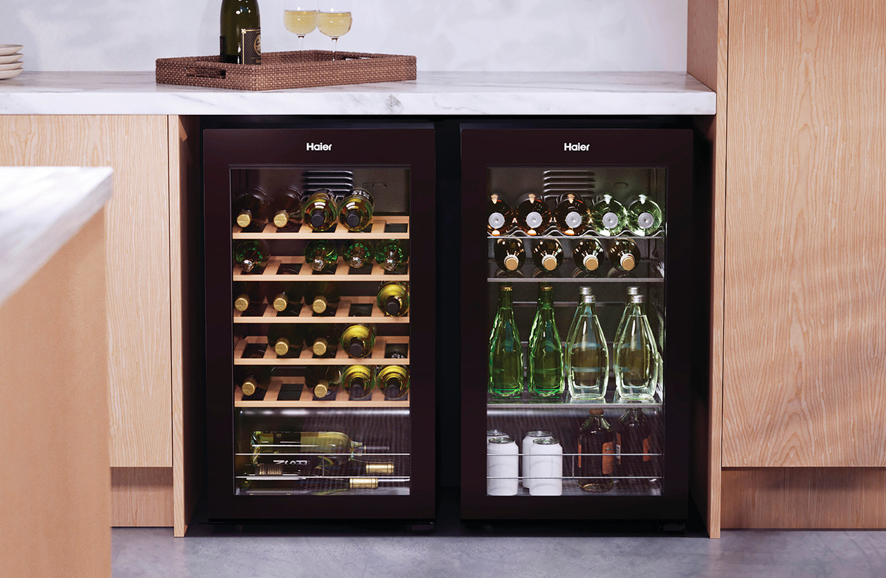 Haier 33 Bottle Wine Stylish Wine Storage Solution