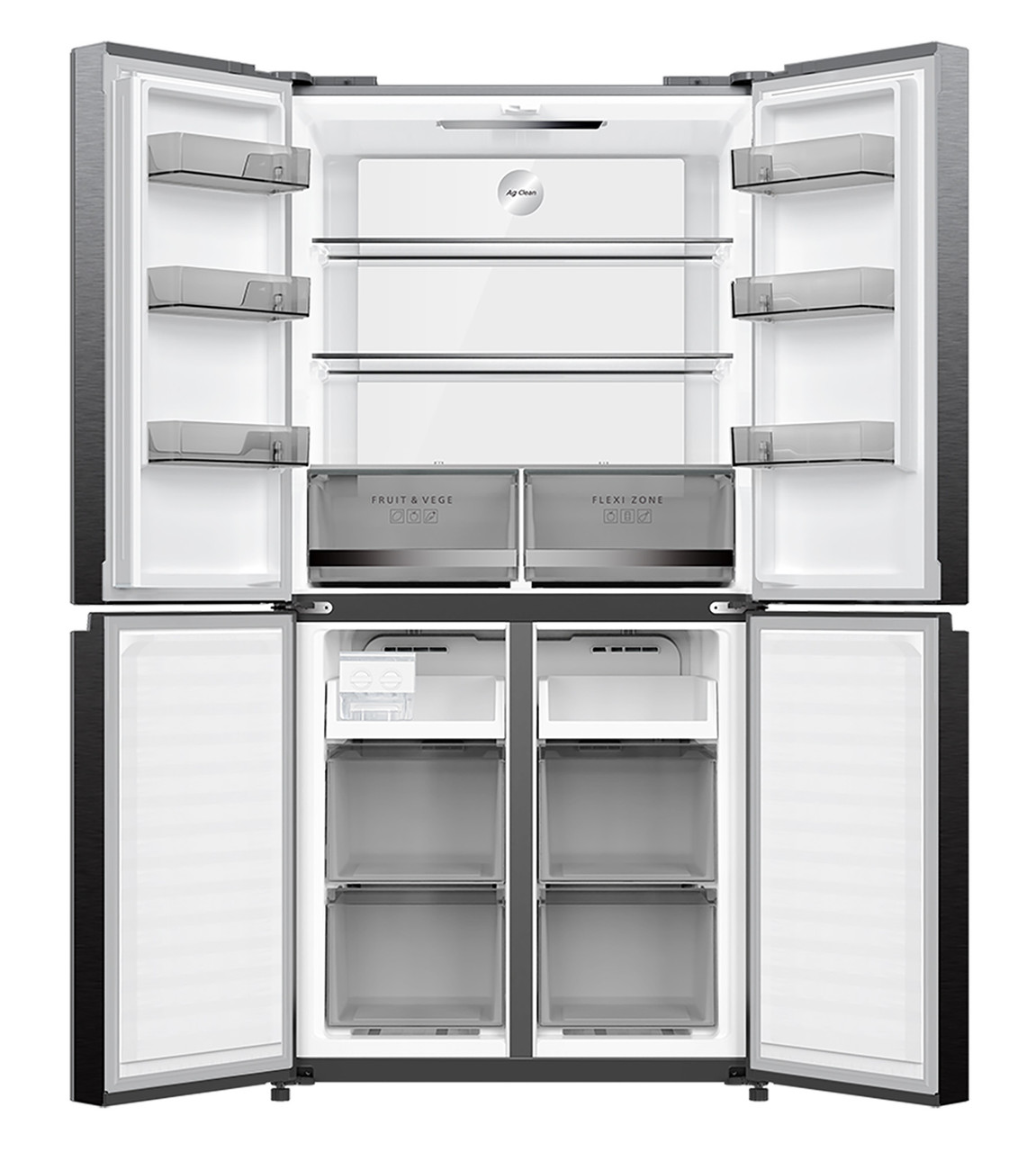 Panasonic NRXC541CUHA 503L Quad Door Refrigerator – Stainless Steel