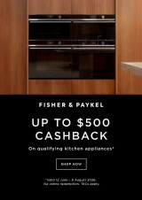 Fisher & Paykel Cashback up to $500