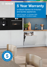 Bosch 5 year warranty