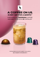 Nespresso First Month On Us