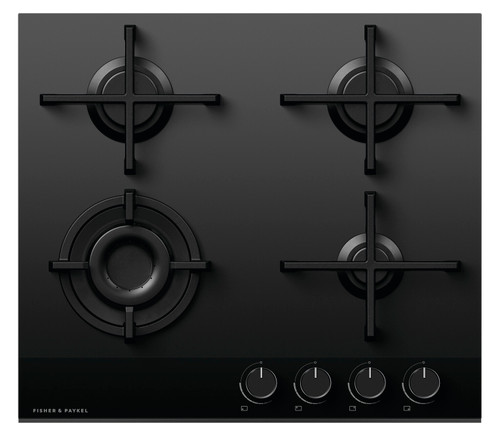 Fisher & Paykel Gas On Glass Cooktop Natural Gas