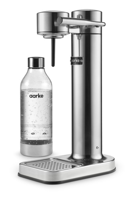 Aarke Carbonator III Sparkling Water Maker  - Polished Steel