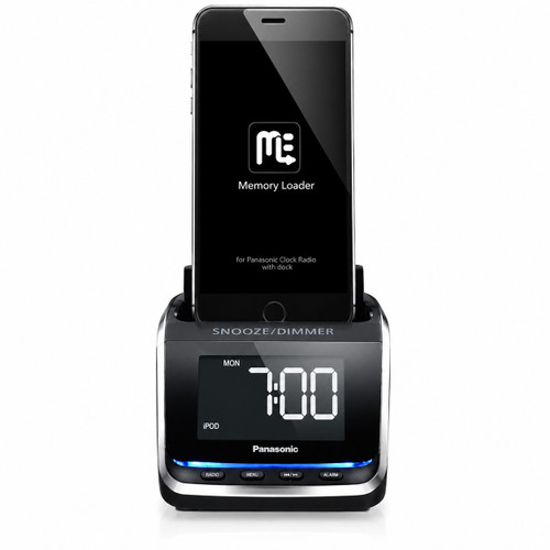 Panasonic iPhone Dock Clock Radio | RCCF30GNK