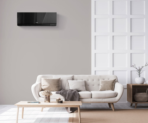 Mitsubishi Electric MSZEF35VGKB EcoCore 3.5kW Heat Pump Air Conditioner | Black