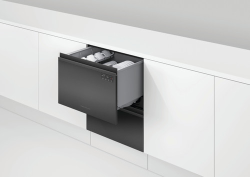 Fisher & Paykel Built-under Double DishDrawer™ Dishwasher, Sanitise - DD60D2NB9