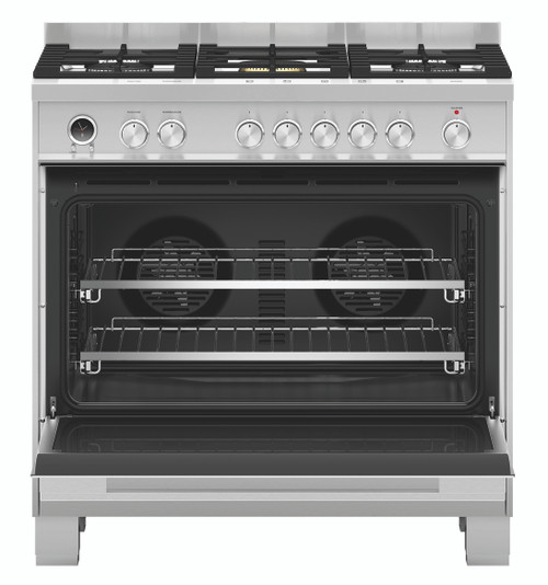 Fisher & Paykel 90cm Dual Fuel Freestanding Cooker | OR90SDG6X1