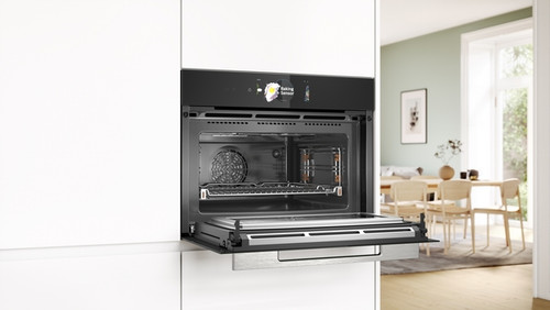 Bosch Series 8, Built-in compact oven with microwave function