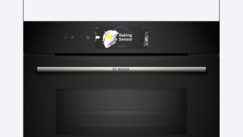 Bosch Series 8, Built-in compact oven with microwave function