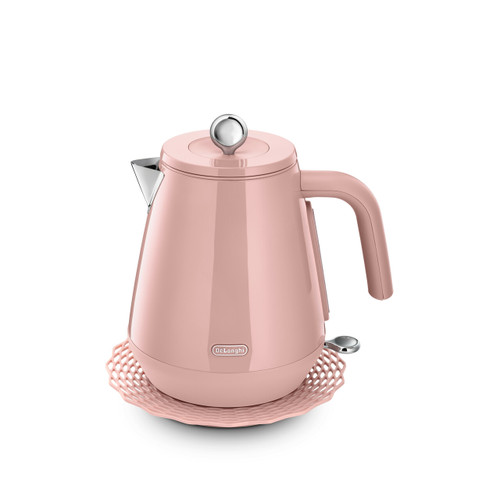 De'Longhi Eclettica 1.7L Kettle Playful Pink