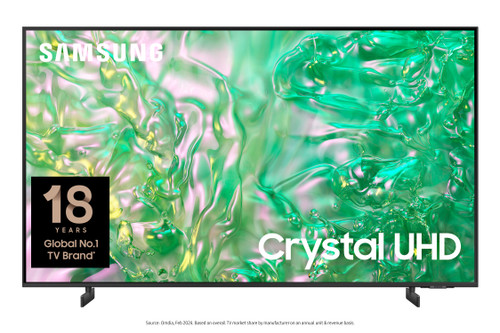 Samsung 55" DU8000 Crystal UHD 4K TV (2024)