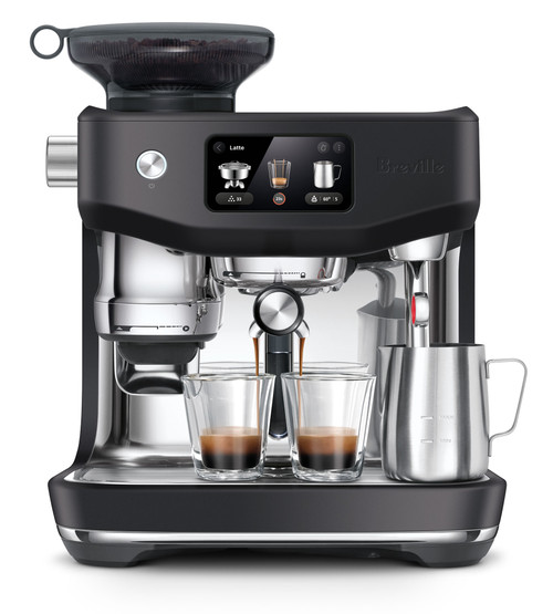 Breville The Oracle Jet - Black Truffle | Auto MilQ Hands-Free Microfoam & Barista Features - Display Model Only Breville The Oracle Jet - Black Truffle | Auto MilQ Hands-Free Microfoam & Barista Features - Display Model Only