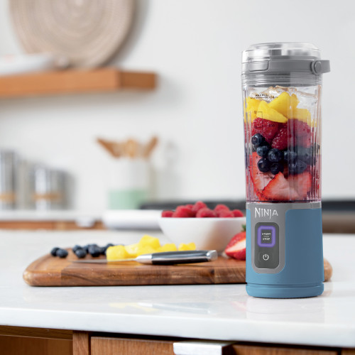 Ninja Blast BC1000NVANZ Portable Blender Denim Blue – USB-C Rechargeable