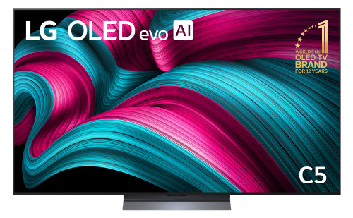LG 65" OLED evo 4K Smart TV OLED65C56LA – α9 Gen8 Processor, Dolby Vision & Gaming Ready