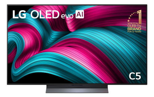 LG 48" C5 4K OLED Evo Smart TV – Dolby Vision, AI Processor & Gaming Optimiser LG 48" C5 4K OLED Evo Smart TV – Dolby Vision, AI Processor & Gaming Optimiser