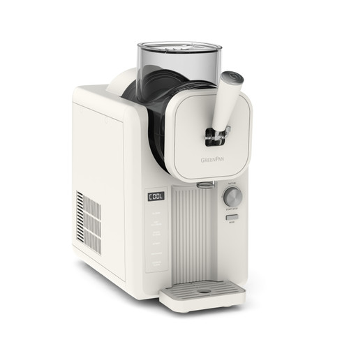GreenPan Frost CC010410 Ice Cream & Slushie Maker | Built-In Chiller