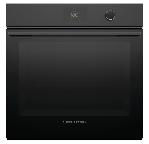Fisher & Paykel OB60SMPTDB1 Built-In Pyrolytic Oven – 72L, 9 Functions, AeroTech, Black Glass