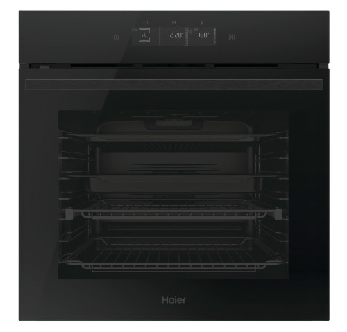 Haier 70L Built-In Multifunction Pyrolytic Oven with Air Fry | HWO60S14TPB5