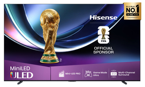 Hisense 100" U7QNZ 4K Mini LED Smart TV with 165Hz Game Mode | 100U7QNZ