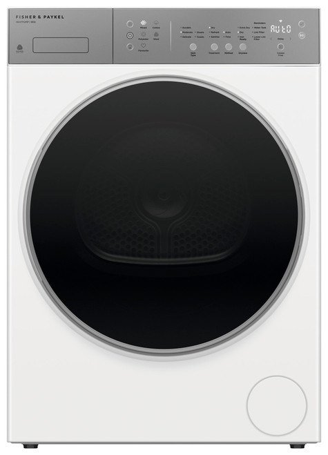 Fisher & Paykel DH8060J5 8kg Heat Pump Dryer – Series 5 Smart Dryer Woolmark Black