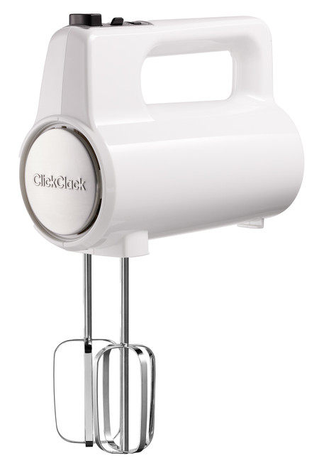 ClickClack Equip Hand Mixer 400W White (CHM001W) – Turbo Boost, Multi Speed