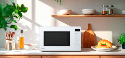 Panasonic 32L Inverter Microwave NN-ST64QWQPQ | 1100W Sensor Microwave White NZ