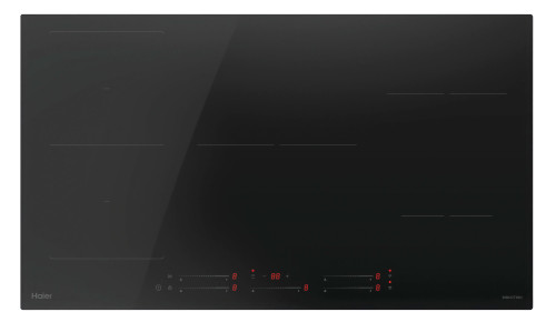 Haier 90cm Induction Cooktop HCI905FTB4 – Flexi Zone, Smart Control, 5 Zones