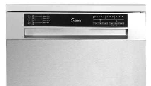 Midea 14 Place Setting Freestanding Dishwasher MDWPF1433FSSWG – Wi-Fi, Quiet 49dBA