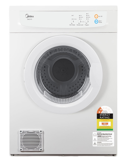 Midea DMDV70 7kg Vented Dryer