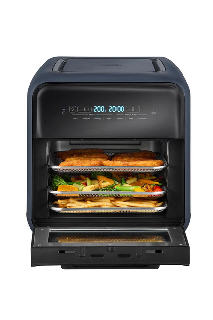 Sunbeam AFP5100BL FlexiFry 10L Air Fryer Oven – 3-in-1 Air Fry, Bake & Dehydrate