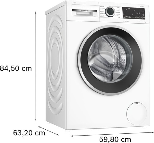Bosch WGG244F0AU Series 6 9kg Front Load Washing Machine – i-DOS & Steam Care