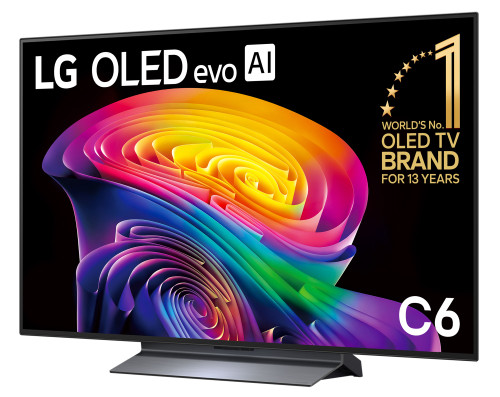 LG OLED48C66LA 48" C6 OLED evo AI 4K Smart TV (2026)