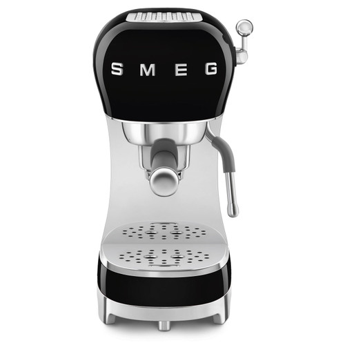 Smeg ECF02BLAU 50’s Style Manual Espresso Coffee Machine Black