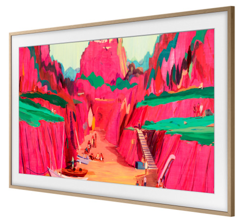Samsung VG-SCFH55TKBXY 55" Modern Teak Frame Bezel for The Frame TV