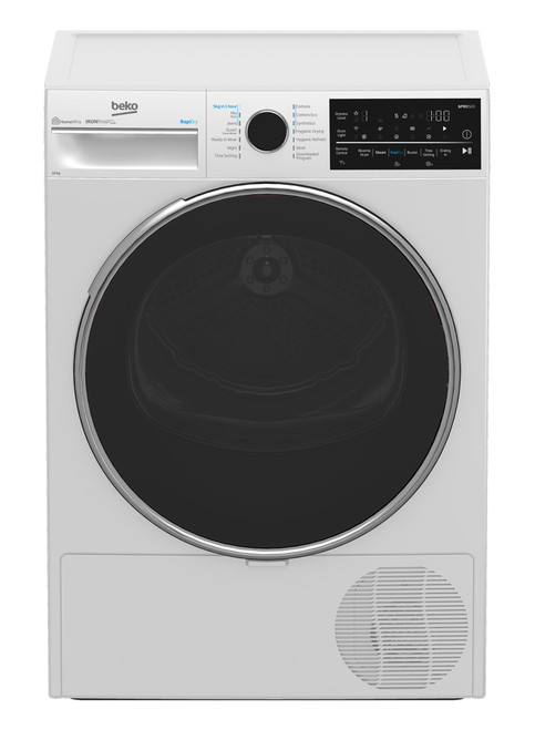 Beko BDPB104HW 10kg Heat Pump Dryer | 8 Star Energy Rating