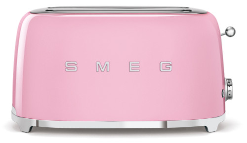 Smeg TSF02PKAU 4 Slice Toaster | Retro Style | Pink
