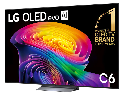 LG OLED77C66LA 77" OLED evo AI C6 4K Smart TV (2026)