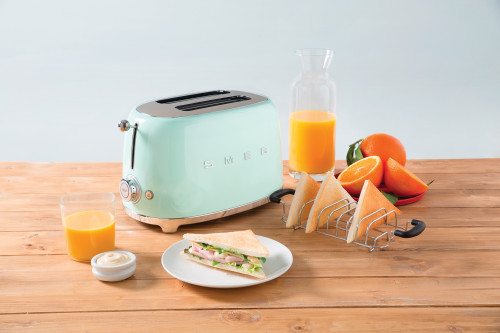 Smeg 4 Slice Toaster TSF02PGAU