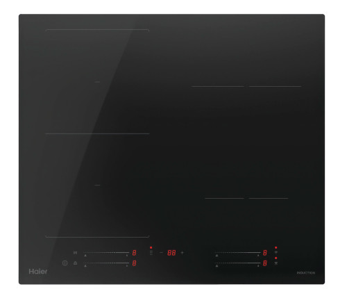 Haier 60cm Low Current Induction Cooktop HCI604FTPB4 | Flexi Zone