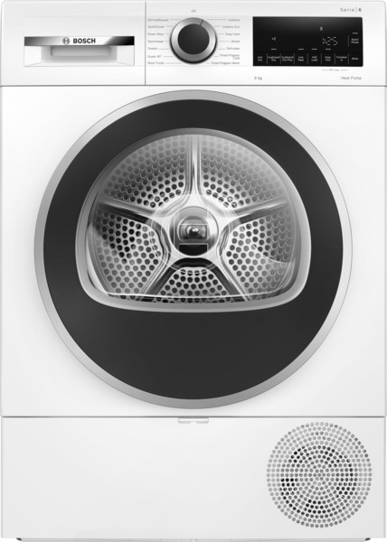 Bosch Series 6 9kg Heat Pump Tumble Dryer WQG24203AU