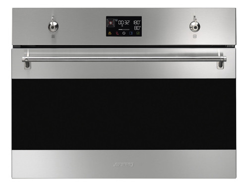 Smeg Classic 45cm Built-In Combi Steam Oven | SOA4302S3X