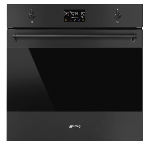 Smeg Classic 60cm Built-In Combi Steam Pyrolytic Oven | SOPA6302S2PN