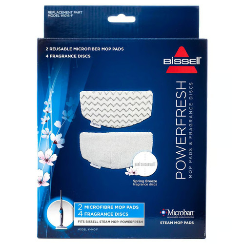 BISSELL PowerFresh Steam Mop Replacement Pads & Scent Discs 1016F