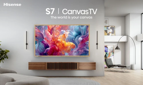 Hisense 75" S7S CanvasTV 4K QLED TV 75S7SAU (2026)