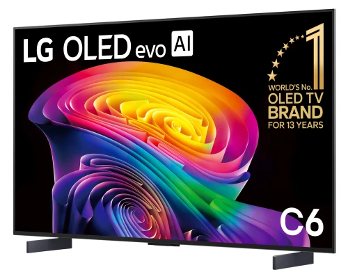 LG 42" C6 4K UHD OLED Evo Smart TV (2026) - OLED42C67LA
