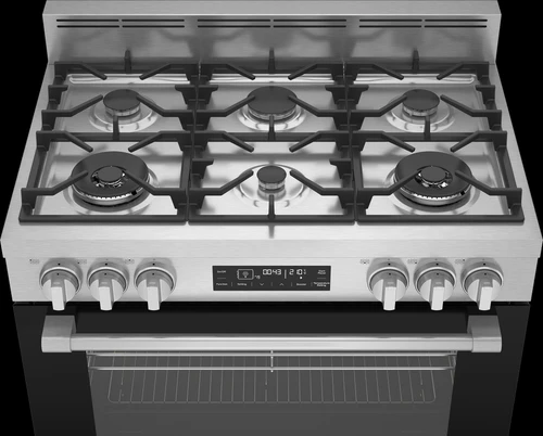 Beko BFC918GMX1 90cm Freestanding Dual Fuel Cooker - Stainless Steel
