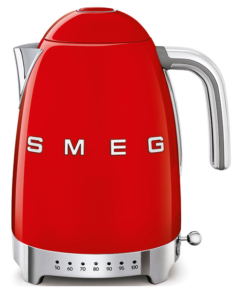Smeg 50's Style 1.7L Variable Temperature Kettle Red